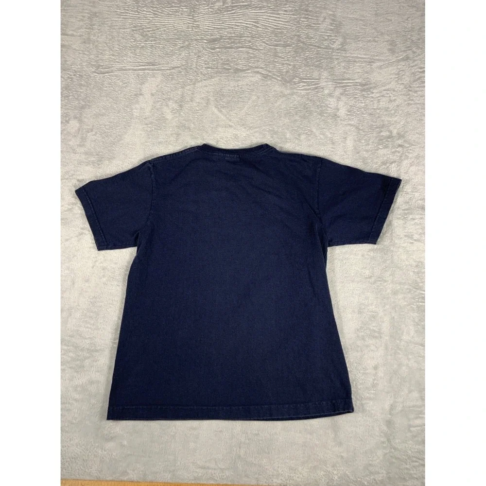 Otb Boys XL Blue T-Shirt Tribal Dragon Graphic Vintage